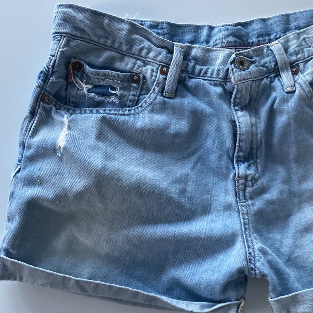 Polo Ralph Lauren Ginger Boyfriend Denim Shorts Size 28 - Picture 3 of 8